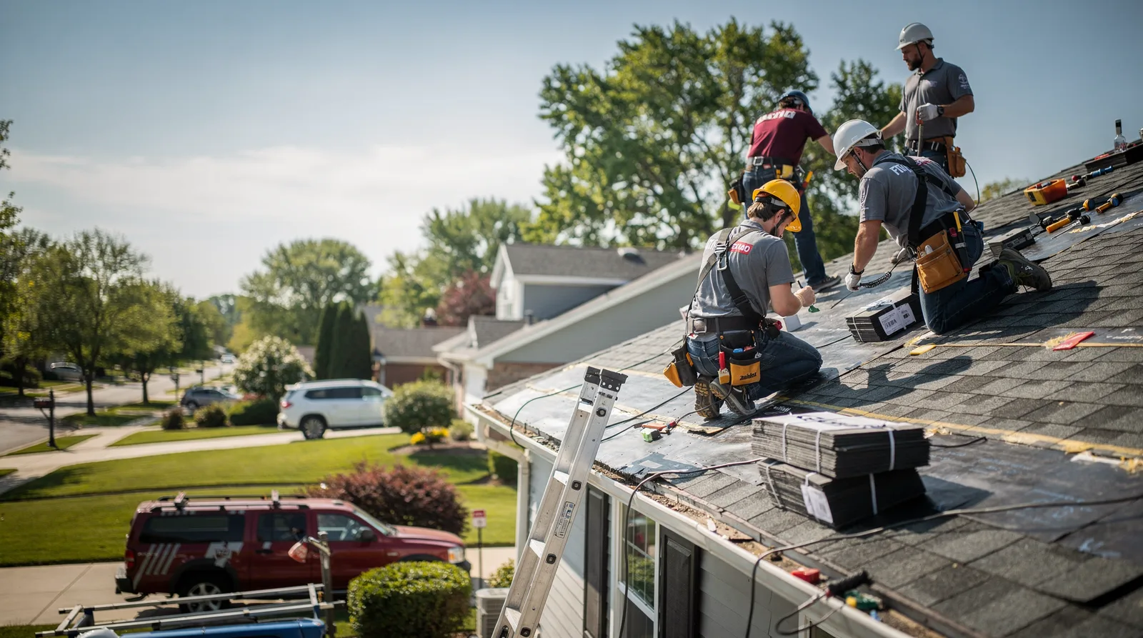 Roof Repair in Vermont, IL around you
